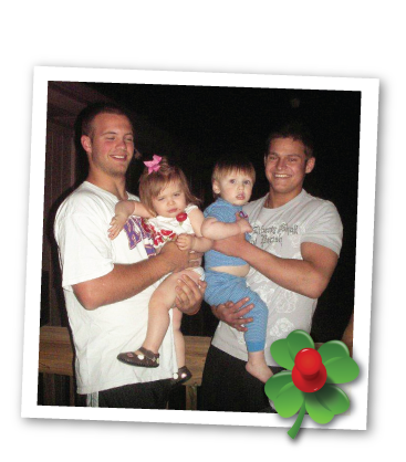 Jake with child